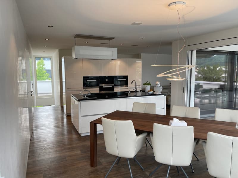 3 1/2 Maisonette Attikawohnung, grosse Sonnenterrassen mit Keller, 2 TG-Plätzen (5)