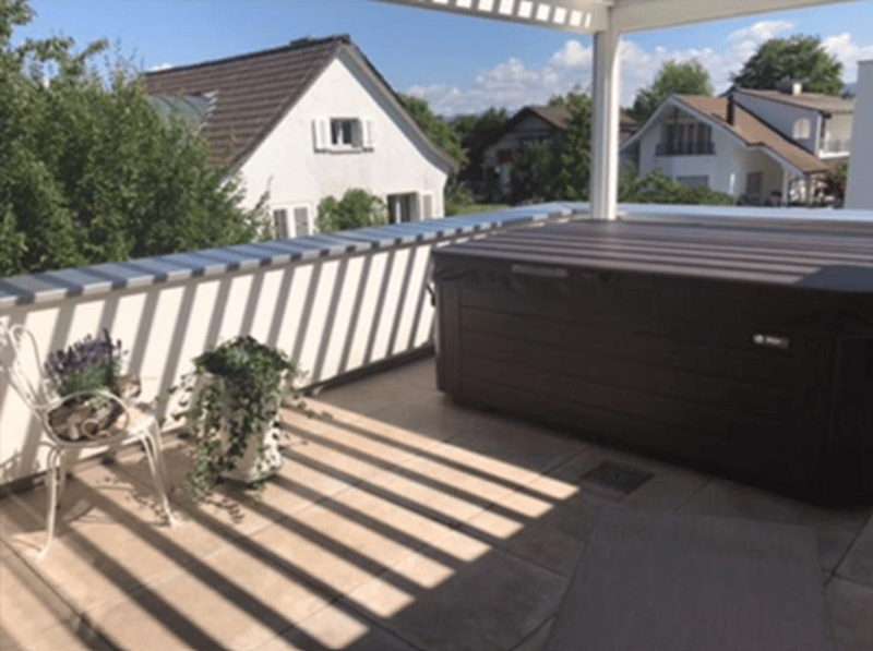 3 1/2 Maisonette Attikawohnung, grosse Sonnenterrassen mit Keller, 2 TG-Plätzen (18)