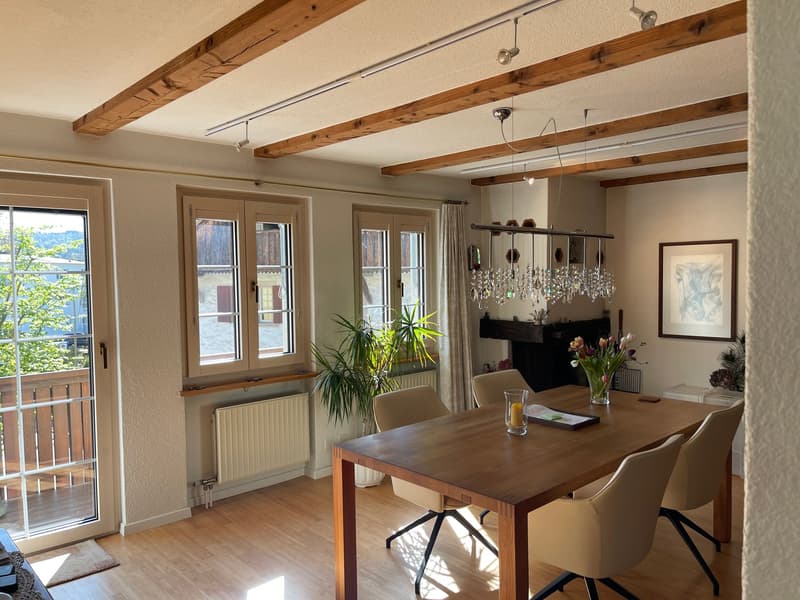 3 1/2 Zimmer Maisonette Dachwohnung 88 m2 mit 2 Balkonen und Studio 46 m2 (Option) (9)