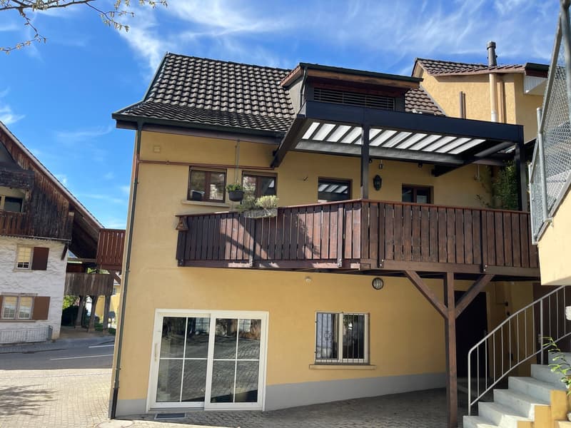 3 1/2 Zimmer Maisonette Dachwohnung 88 m2 mit 2 Balkonen und Studio 46 m2 (Option) (18)