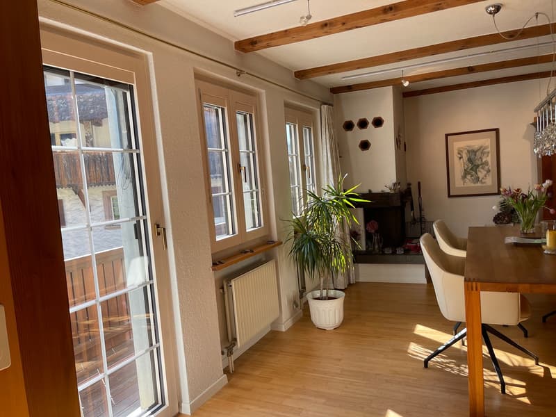 3 1/2 Zimmer Maisonette Dachwohnung 88 m2 mit 2 Balkonen und Studio 46 m2 (Option) (6)