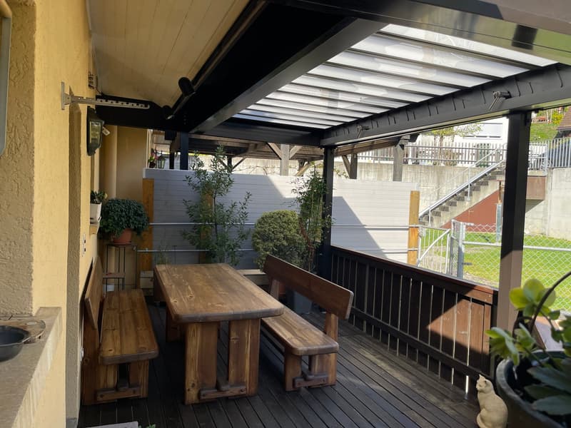 3 1/2 Zimmer Maisonette Dachwohnung 88 m2 mit 2 Balkonen und Studio 46 m2 (Option) (2)