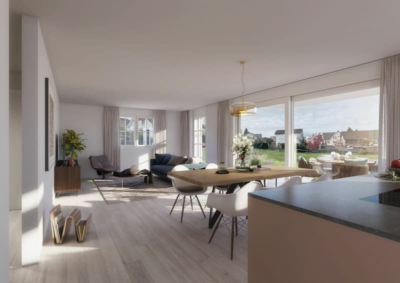Ihr neues Zuhause im Grünen - Projekt Kleeblatt Pfyn (1)