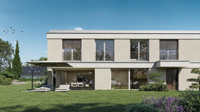 Weitsicht & Idylle- modernes Doppelfamilienhaus in Bichelsee (2)