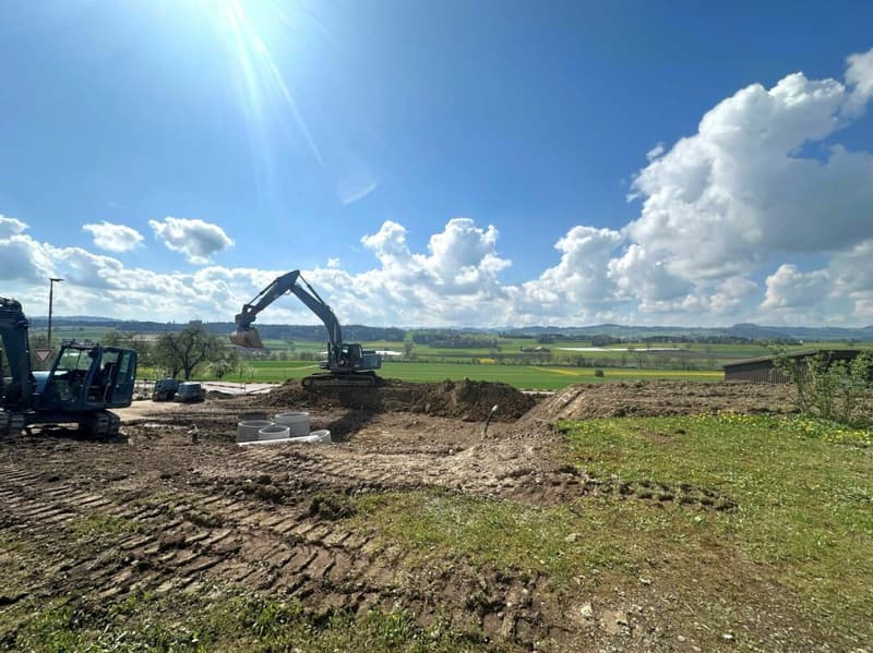 Baustart erfolgt - Stilvolles Neubauprojekt mit herrlicher Weitsicht (1)