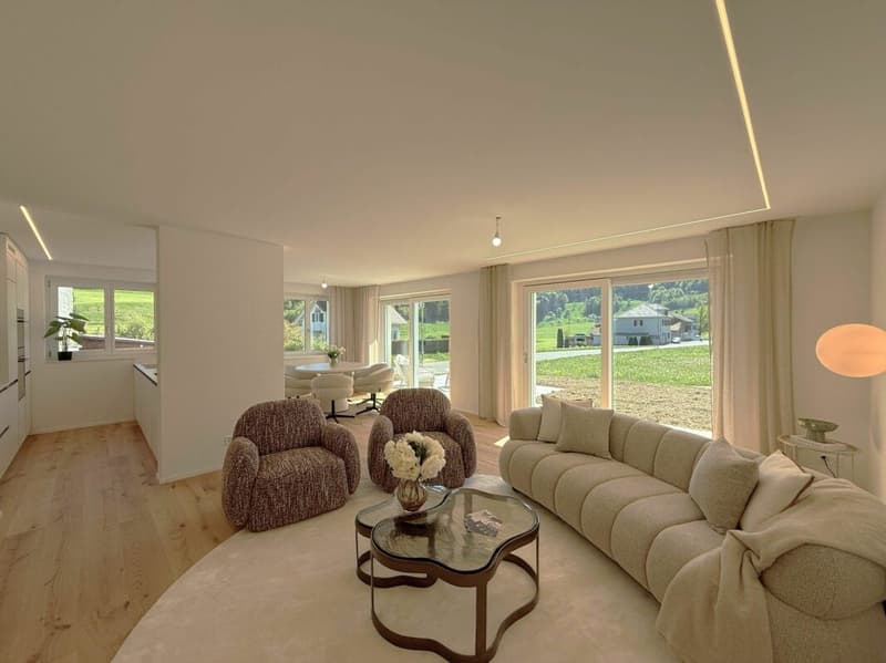 5.5 Zimmer Reiheneinfamilienhäuser - neu, modern, naturnah (3)