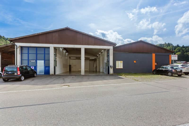 Sofort nutzbar - ausgebaute Gewerbehalle mit Aussenfläche (8)