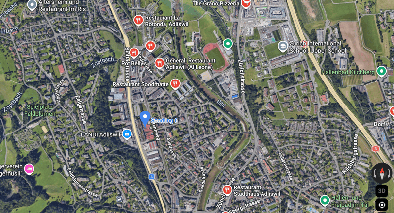 TIEFGARAGEN PARKPLÄTZE IN ADLISWIL, ZÜRICH / AB 1.- CHF/H / AB 160.- CHF/MONAT (3)