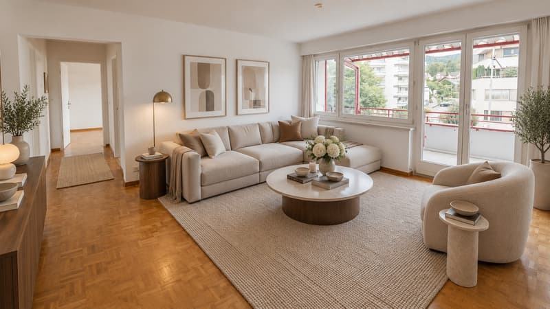 Helle 4-Zimmer-Wohnung im EG ruhig wohnen in Uetikon am See | BEFRISTET (1)