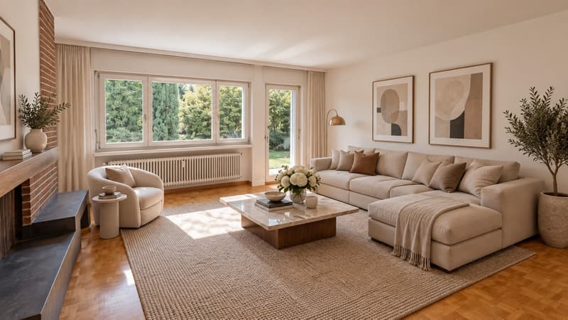 Helle 3-Zimmer-Wohnung im EG ruhig wohnen in Herrliberg | BEFRISTET (1)