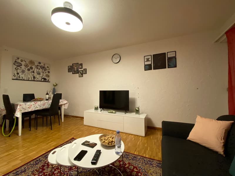 🌇 Fully Furnished 2.5-Room Apartment in Opfikon | Short-Term Rental | Balcony | Private Laundry (4)