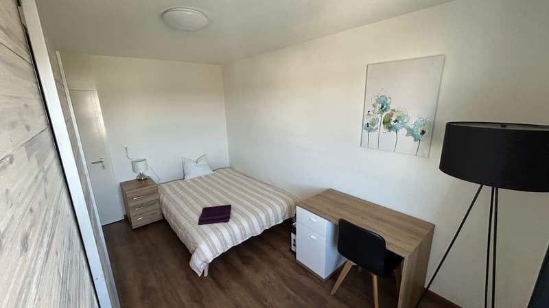 ☀️Furnished 4.5-Room Apartment with Balcony and Stunning Views in Oberglatt (4)