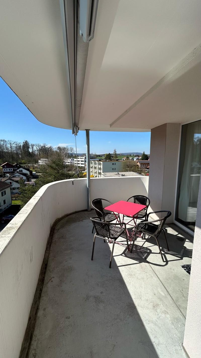 ☀️Furnished 4.5-Room Apartment with Balcony and Stunning Views in Oberglatt (18)