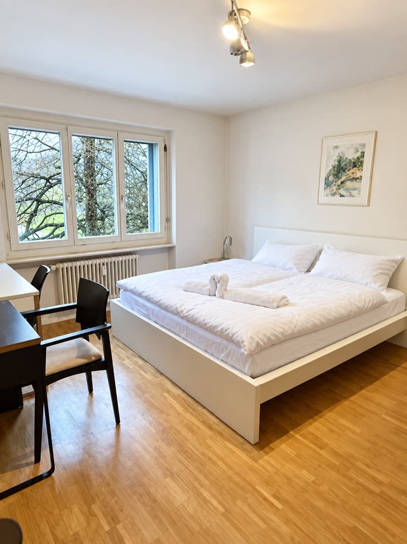 🏡Charming Furnished 2.5-Room Apartment with Balcony in Zürich Oerlikon (5)