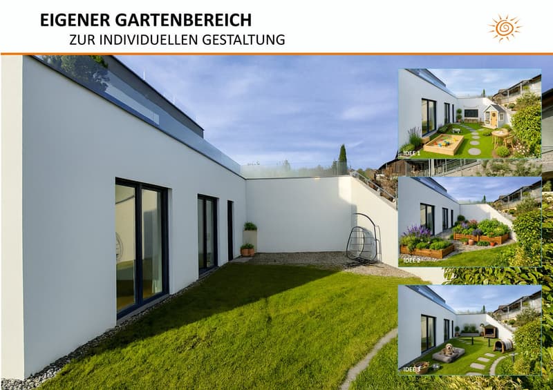 4 ½ Zimmer Wohnung mit grosser Terrasse/Garten und spektakulärer Aussicht! (14)