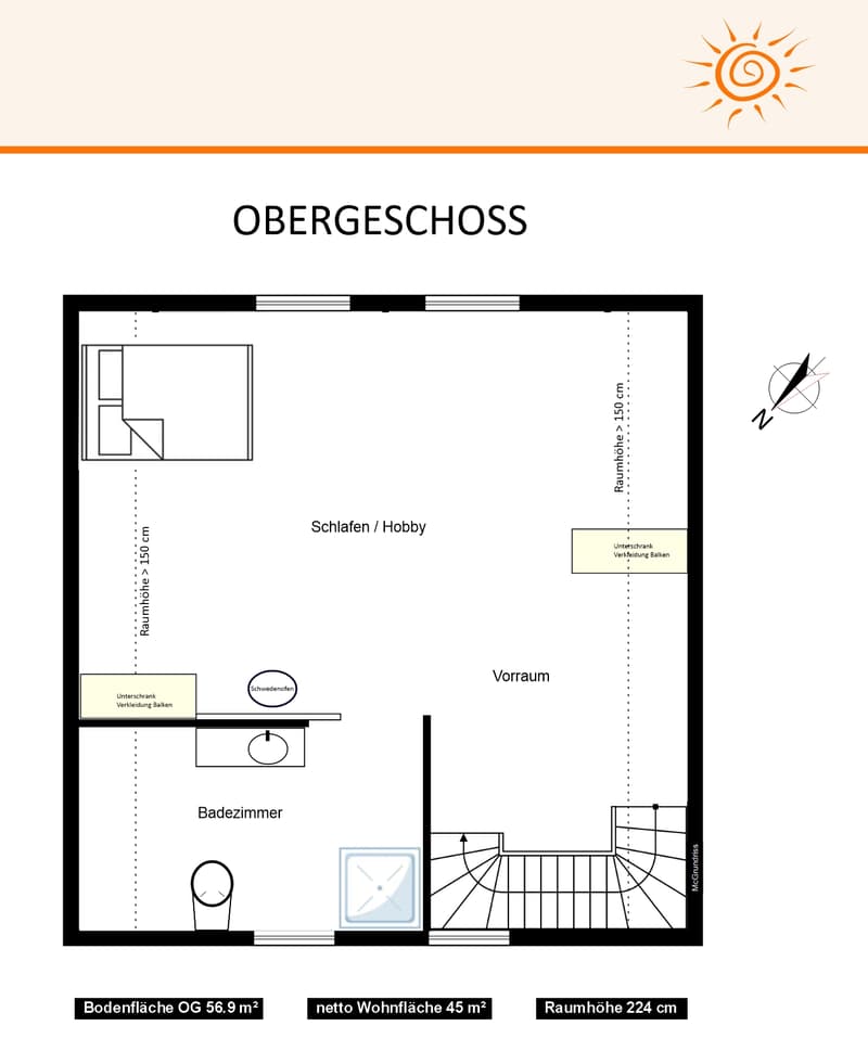 Klimatisiertes EFH mit grossem Umschwung, Gartenhaus und Garage, an ruhiger Lage in Niederlenz (20)