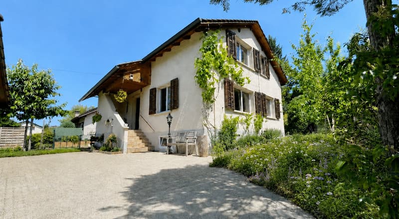 Charmantes EFH mit grossem Umschwung, Gartenhaus und Garage, an ruhiger Lage in Niederlenz (1)