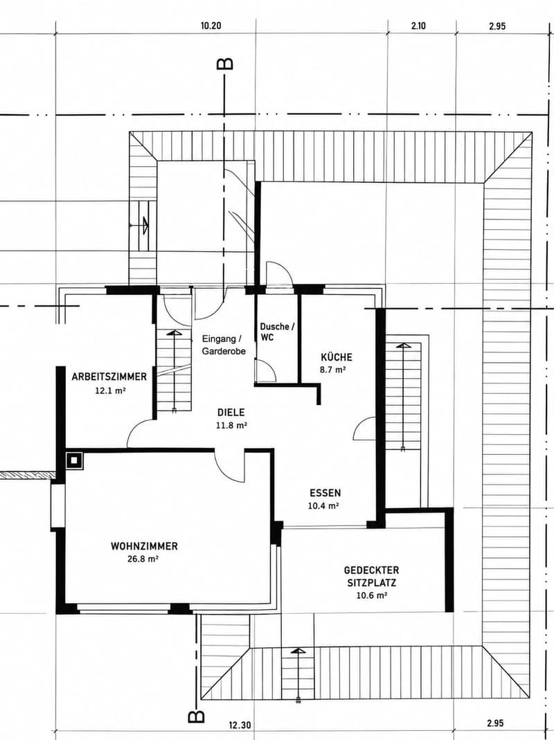 Freistehendes Einfamilienhaus mit Swimmingpool (9)