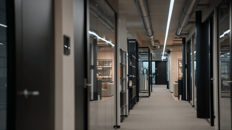 corridor, offices