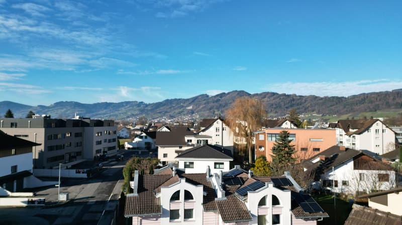 Rohbaubesichtigung 4.5 Attikawohnung mit Weitsicht (5)