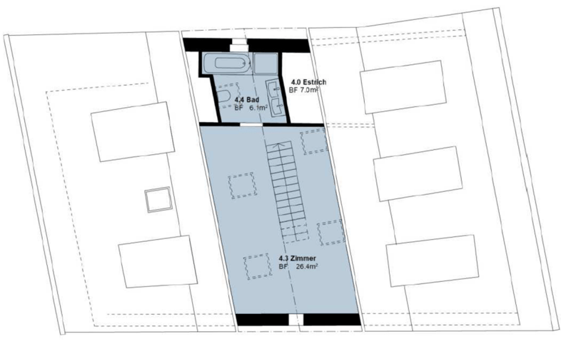 Charme trifft Moderne - Maisonette auf zwei Etagen mit Cheminée (11)