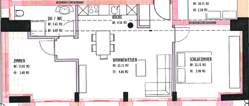 3 ½ Zimmer-Wohnung, 2540 Grenchen (10)