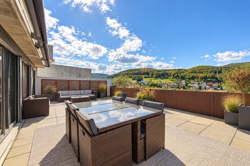 Terrasse mit Weitsicht