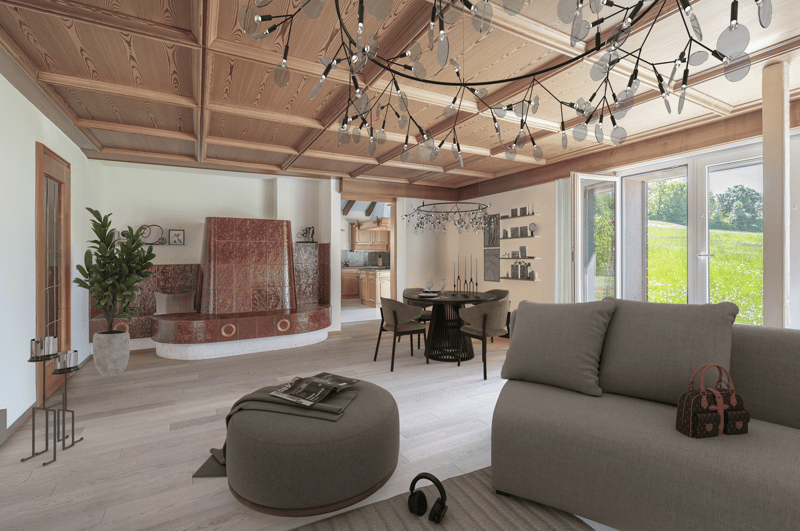 Exklusives Landhausidyll mit 3’874 m² Land, grossem Naturteich und Alpenblick (16)