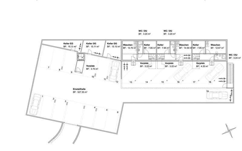 Garagen Einstellhallenplatz in Magden (1)