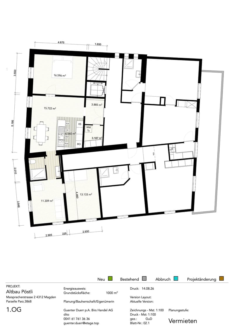 Neu renovierte Altbauwohnung (2)
