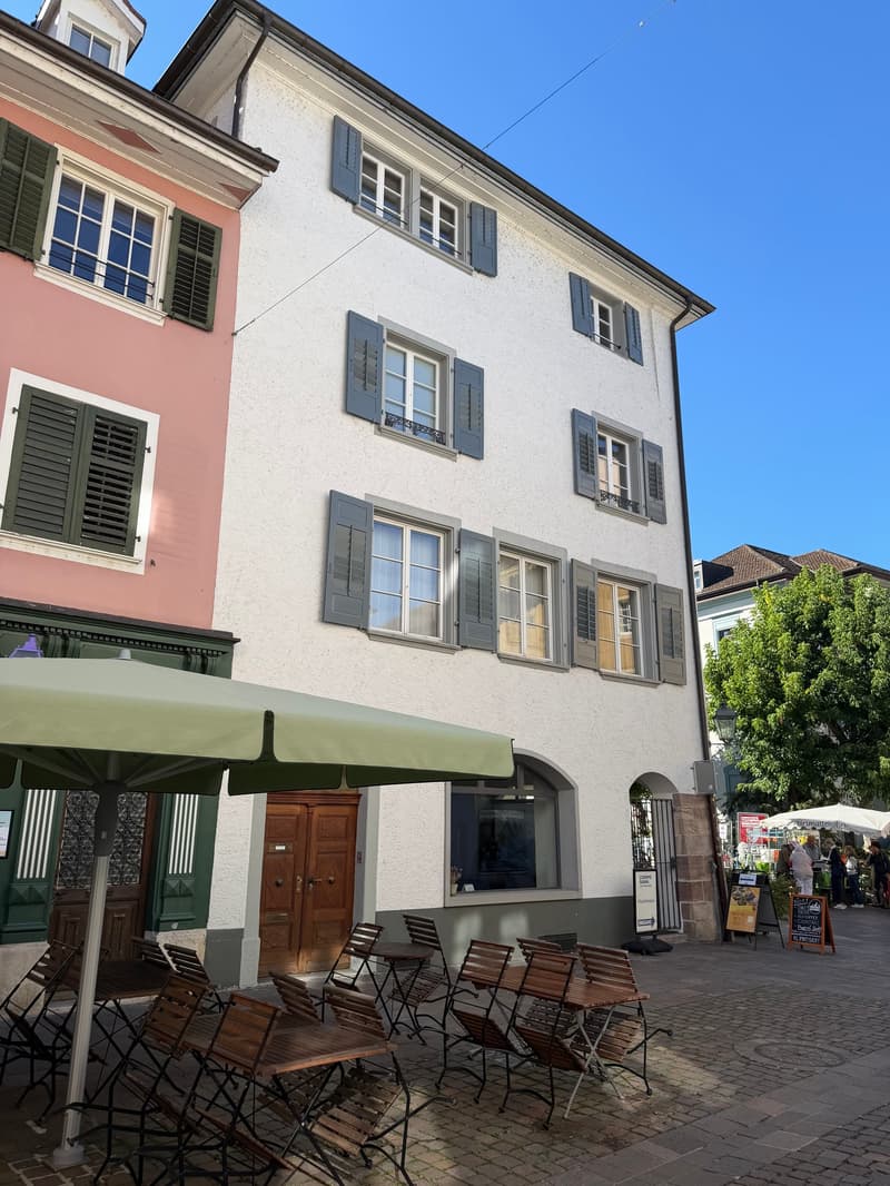 Charmante 4-Zimmer-Altbauwohnung mit Balkon am Albrechts-Platz in Rheinfelden (1)