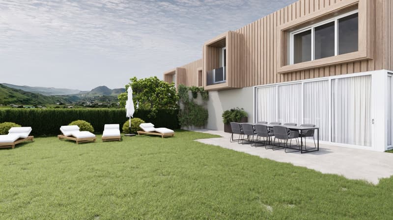 Villas jumelles d'architecte à Martigny (2)