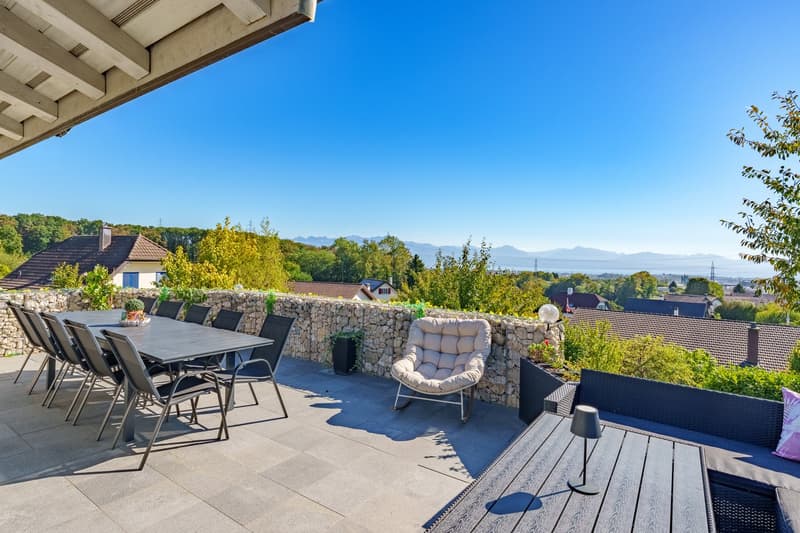 A 10 min de Lausanne - Villa individuelle avec vue sur le lac et logement indépendant (2)