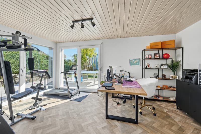 A 10 min de Lausanne - Villa individuelle avec vue sur le lac et logement indépendant (12)