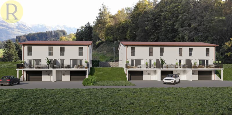 A2- Magnifique villa de 3.5 pièces avec vue sur les Préalpes ! (8)