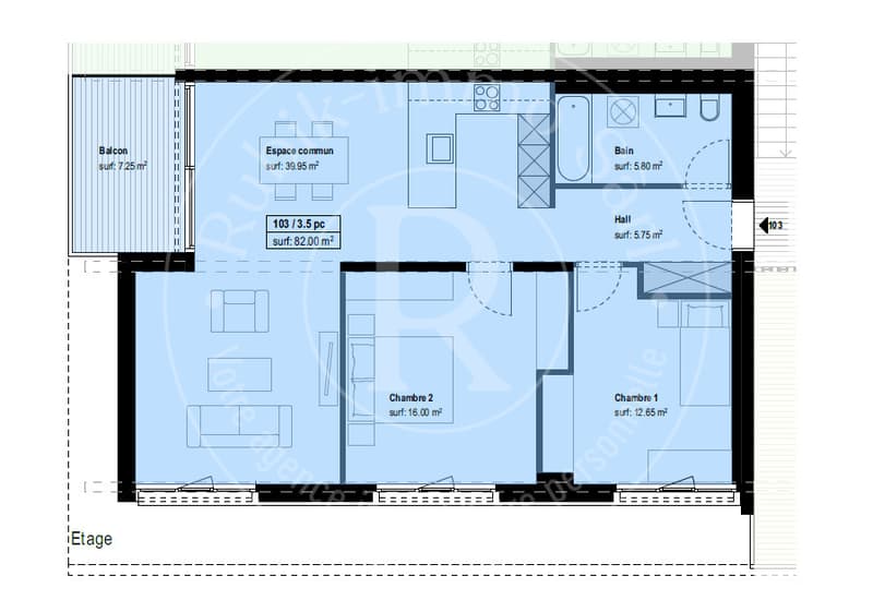 Nouveau projet de construction de 10 logements à Berlens (4)