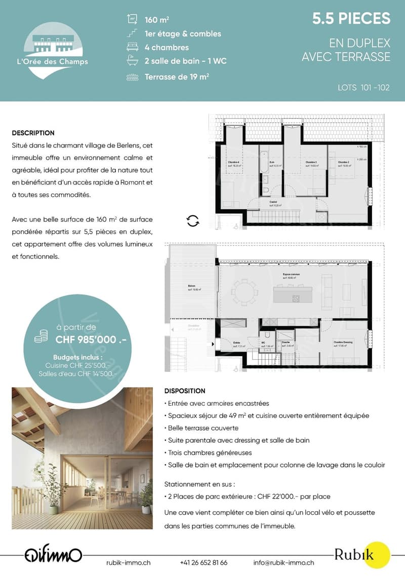Nouveau projet de construction de 10 logements à Berlens (5)