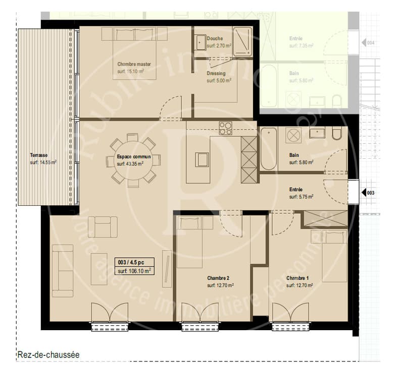 Nouveau projet de construction de 10 logements à Berlens (5)