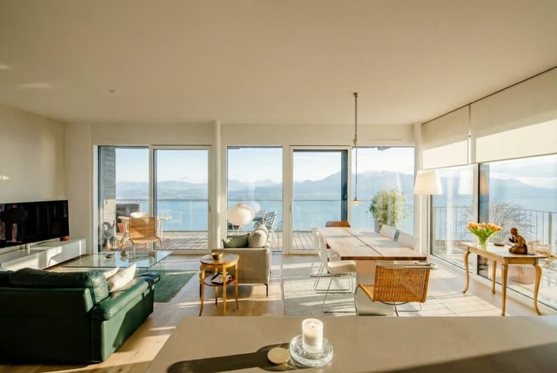 VILLAS BELVÉDÈRE - APPARTEMENT 4,5 PIÈCES AVEC VUE UNIQUE SUR LE LAC (8)
