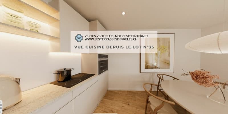 Apartment 2.5 rooms in Prêles (8)