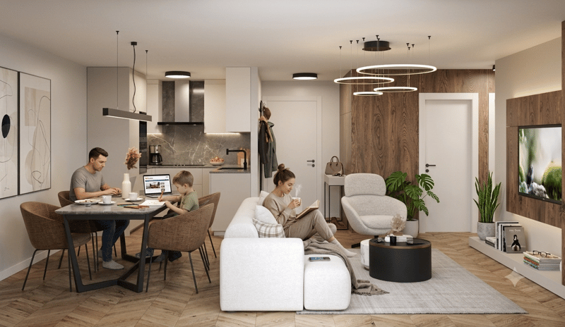 Nouvelle résidence de 3 appartements dans un quartier prisé et verdoyant (6)