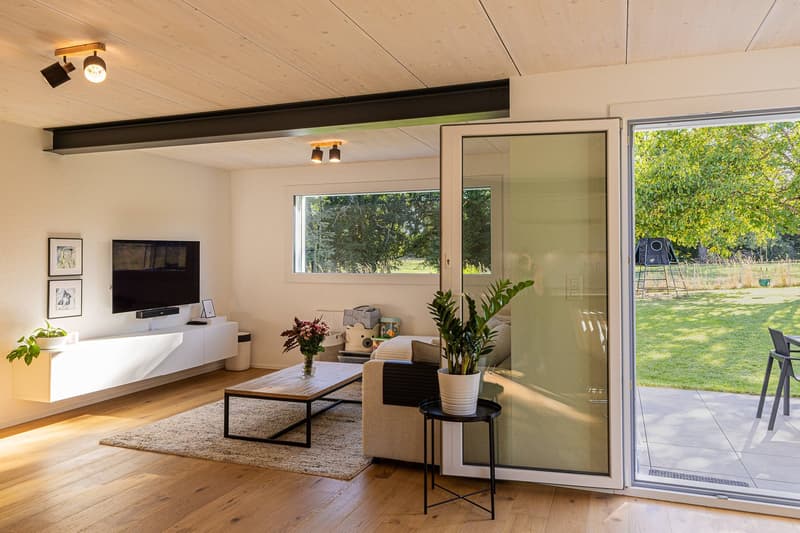 Une maison ouverte sur la nature, à l’abri des regards (7)