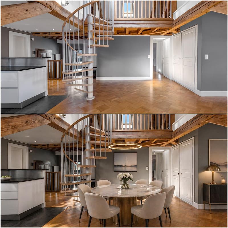 Exceptionnel duplex de 4.5 pièces à la Rue des Granges à Genève (4)