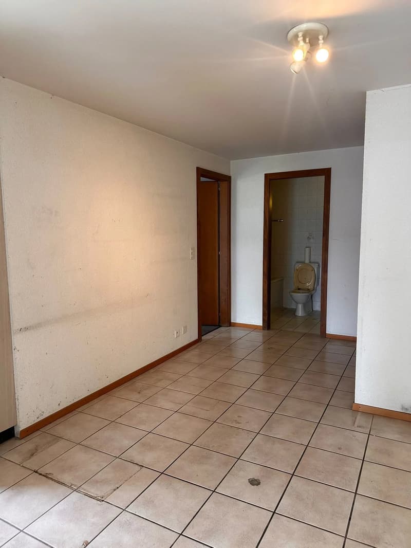 Vétroz - Grand 2,5 pièces à rénover - Balcon Sud-Ouest - Au calme (8)