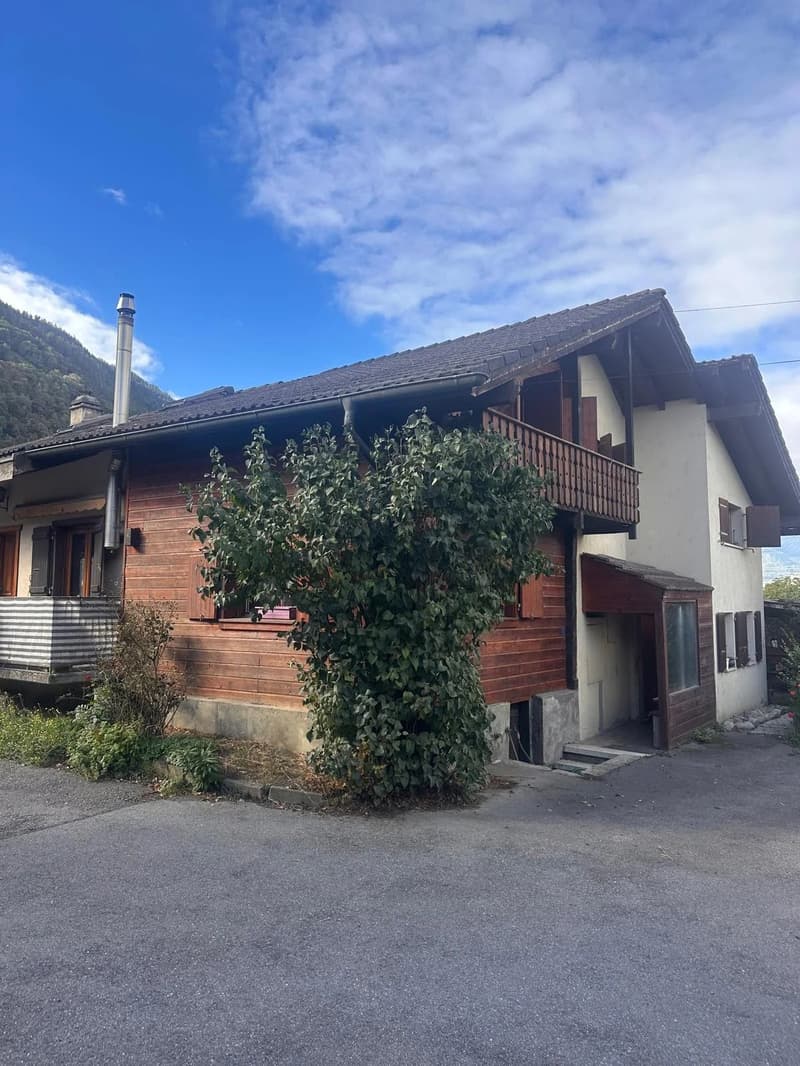 Aproz ? Maison familiale de 4 pièces à rénover, avec jardin et garage double (1)