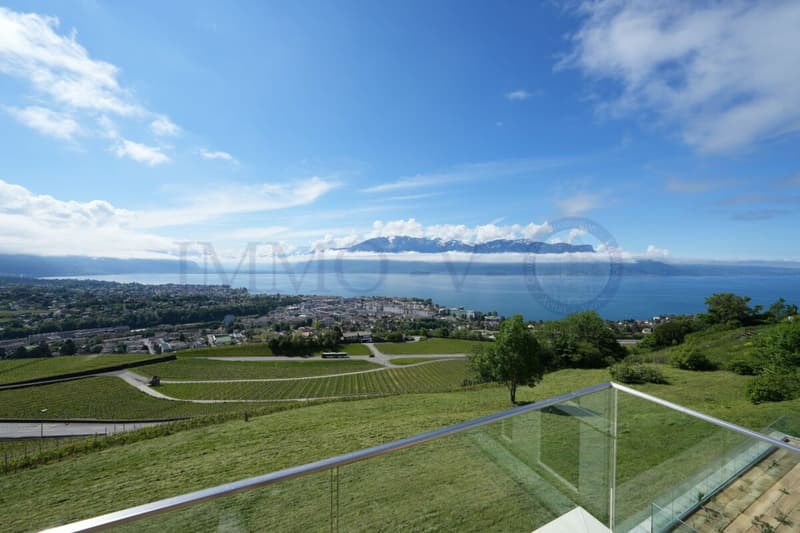 10 MIN. DE VEVEY - JONGNY - DE STANDING AVEC GRAND BALCON-TERRASSE ET VUE PANORAMIQUE (2)