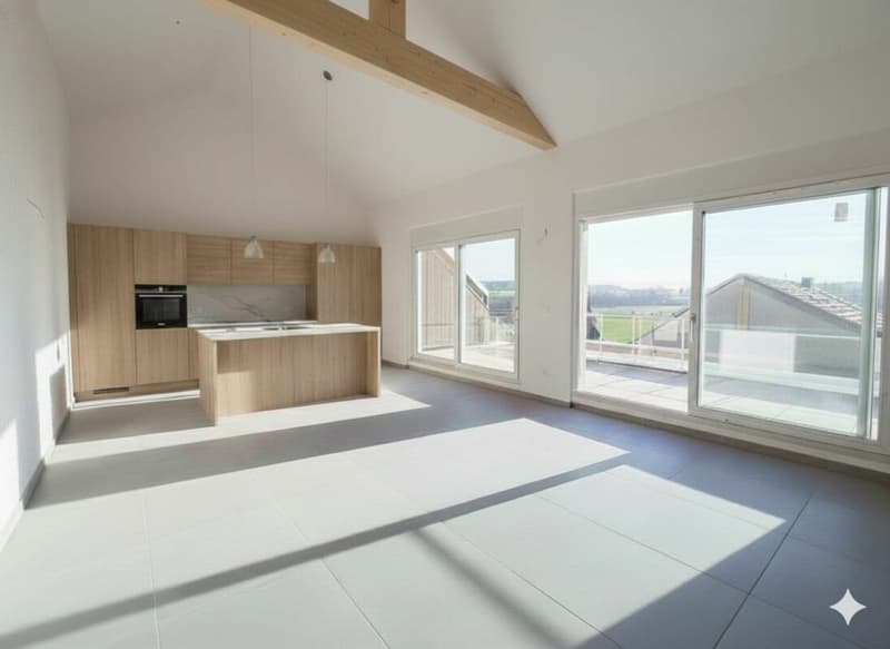 Le Cachet Rénové - 5 Appartements PPE Uniques, Finitions à Choisir! (2)