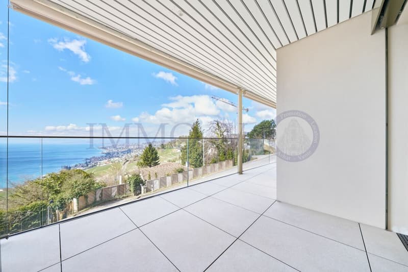 NEUF DE HAUT STANDING AVEC BALCON-TERRASSE ET VUE PANORAMIQUE - LOT 3 (2)
