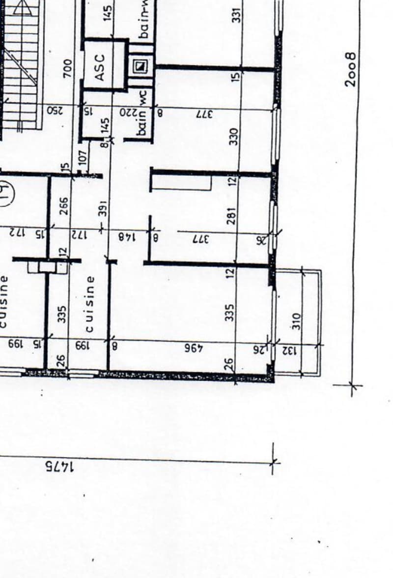 Marly 3,5 pces + 1 pl. de parc parking souterrain + 1 pl. extérieure (11)