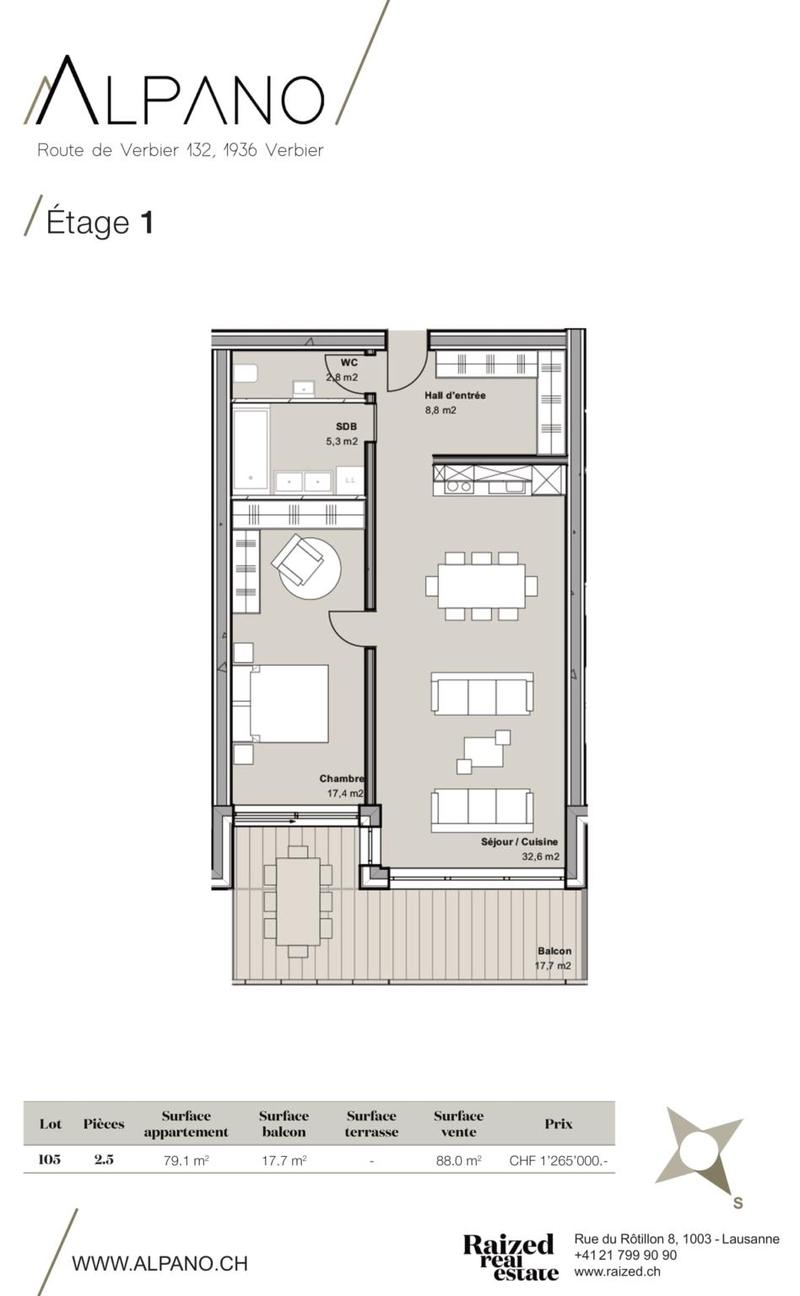 Appartement 3.5 pièces neuf de haut standing en résidence principale. (1)